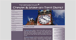 Desktop Screenshot of chestokemethodists.com